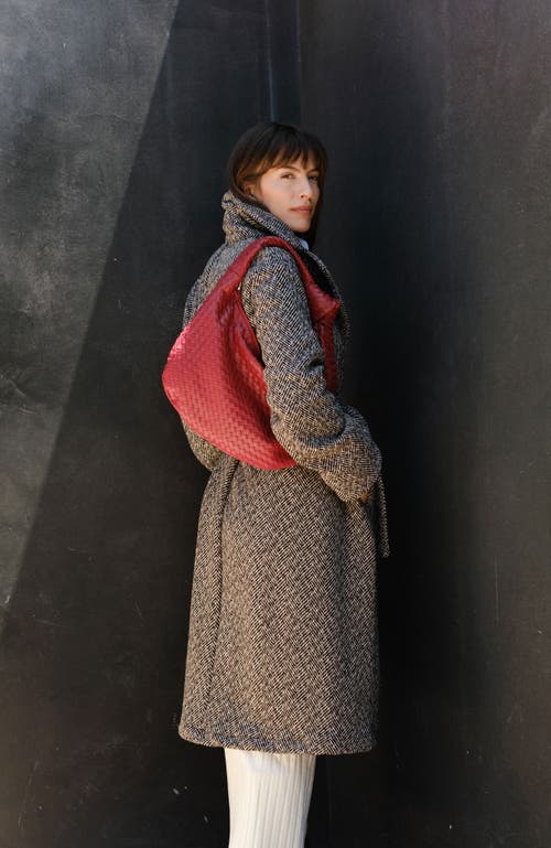 Whimsy + Row Emilia Coat In Black/white