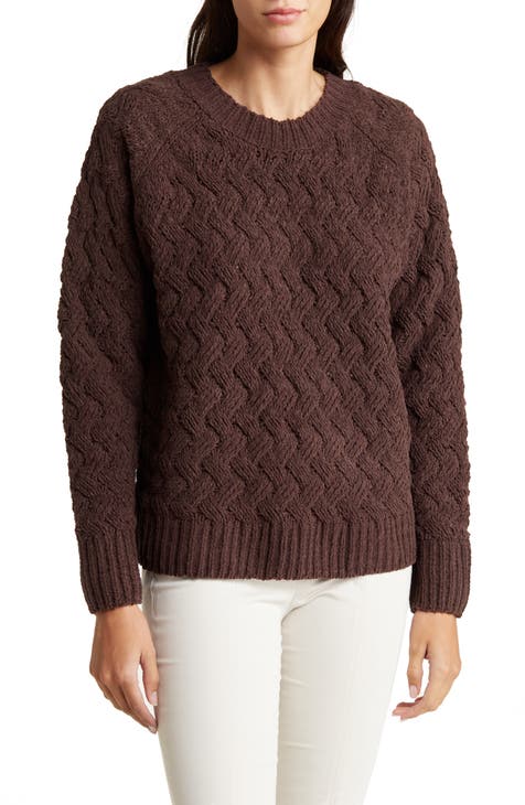 Oversized Cable Knit Sweater-Carmen Candela