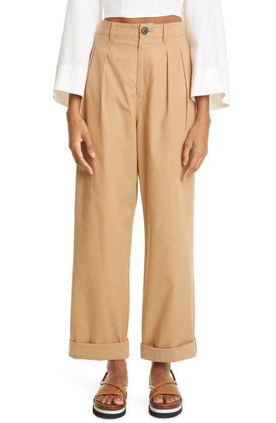 MARA HOFFMAN MONTE RECYCLED COTTON TROUSERS