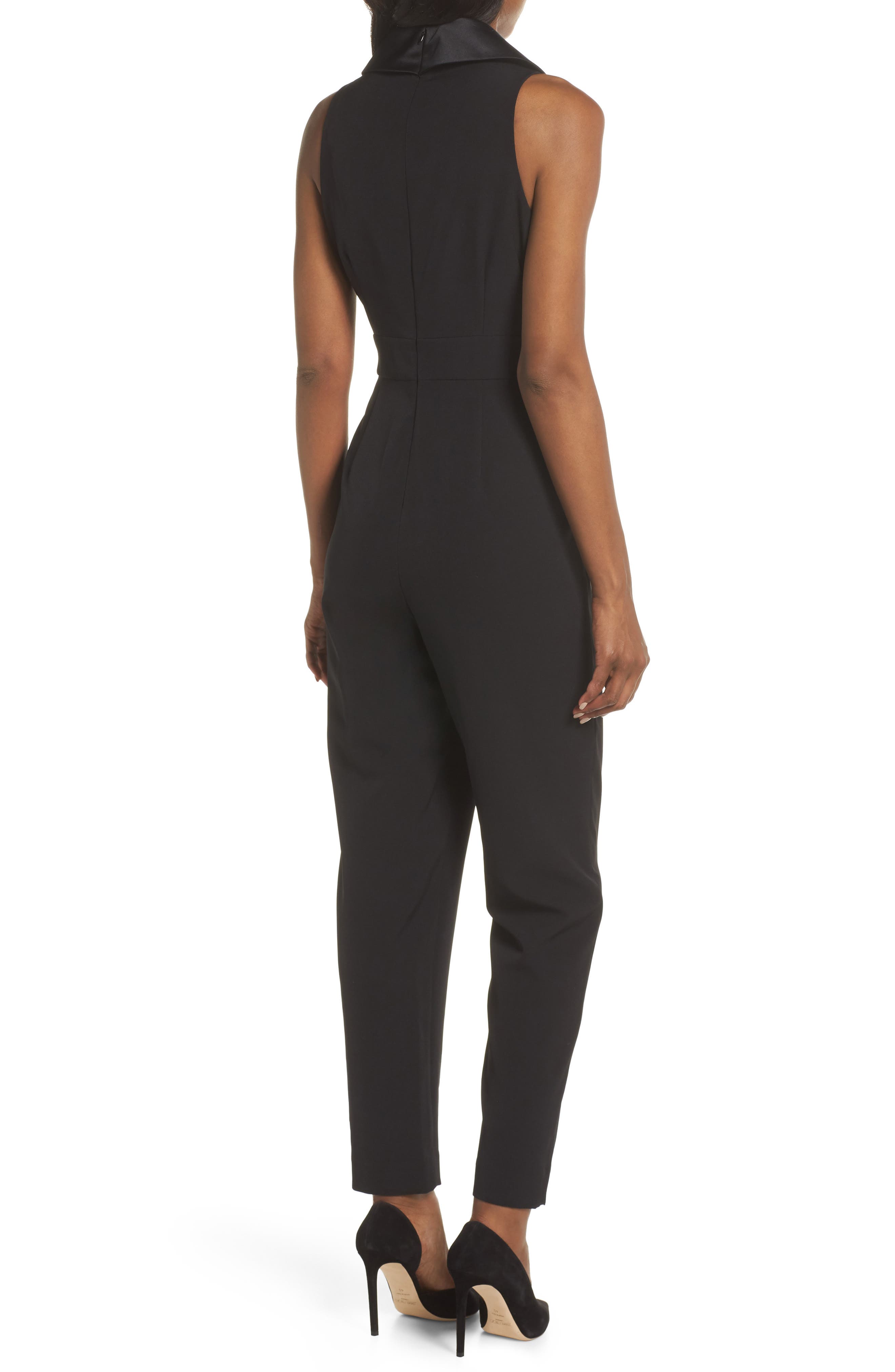 eliza j tuxedo jumpsuit