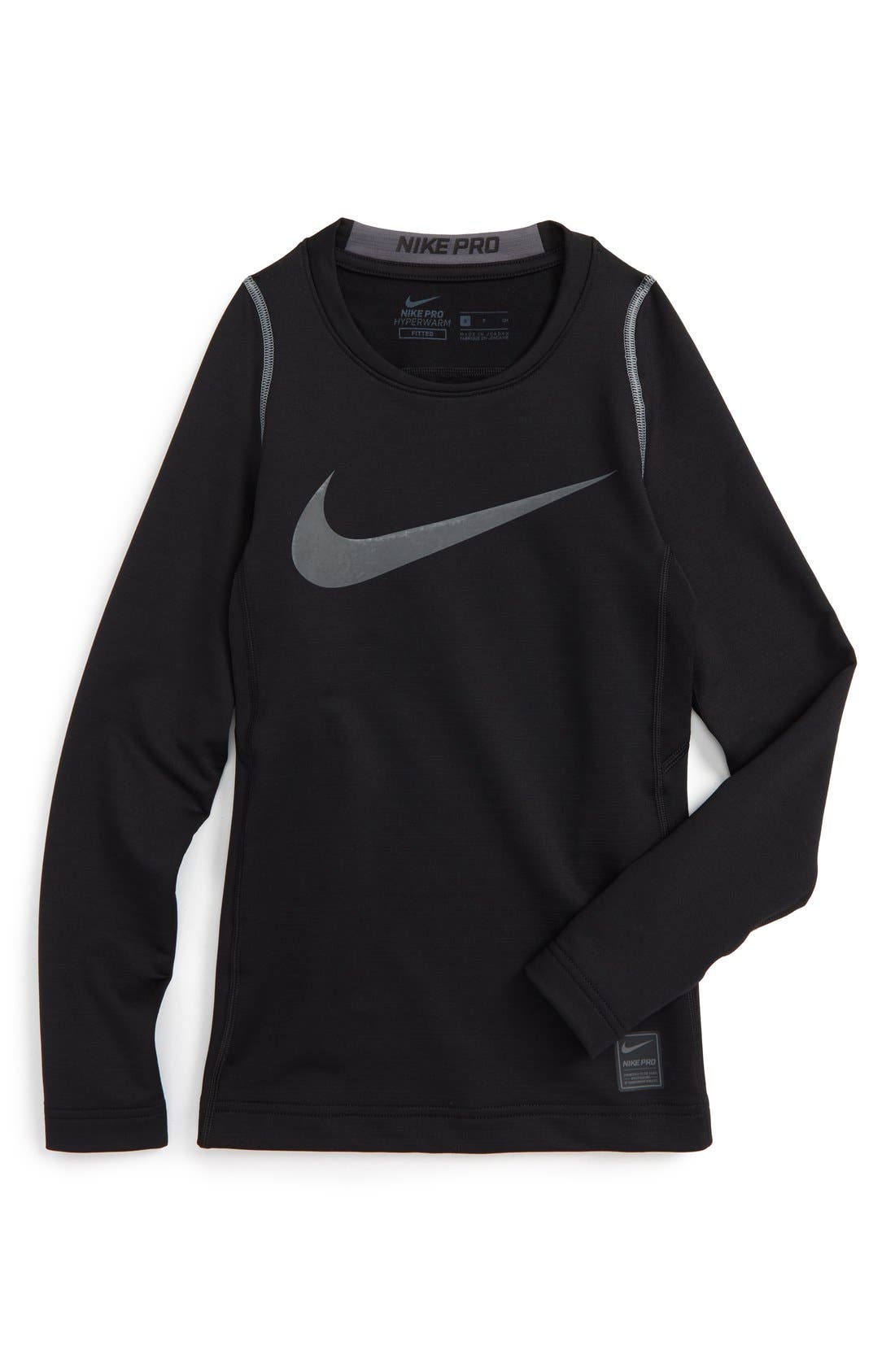 nike pro hyperwarm fitted