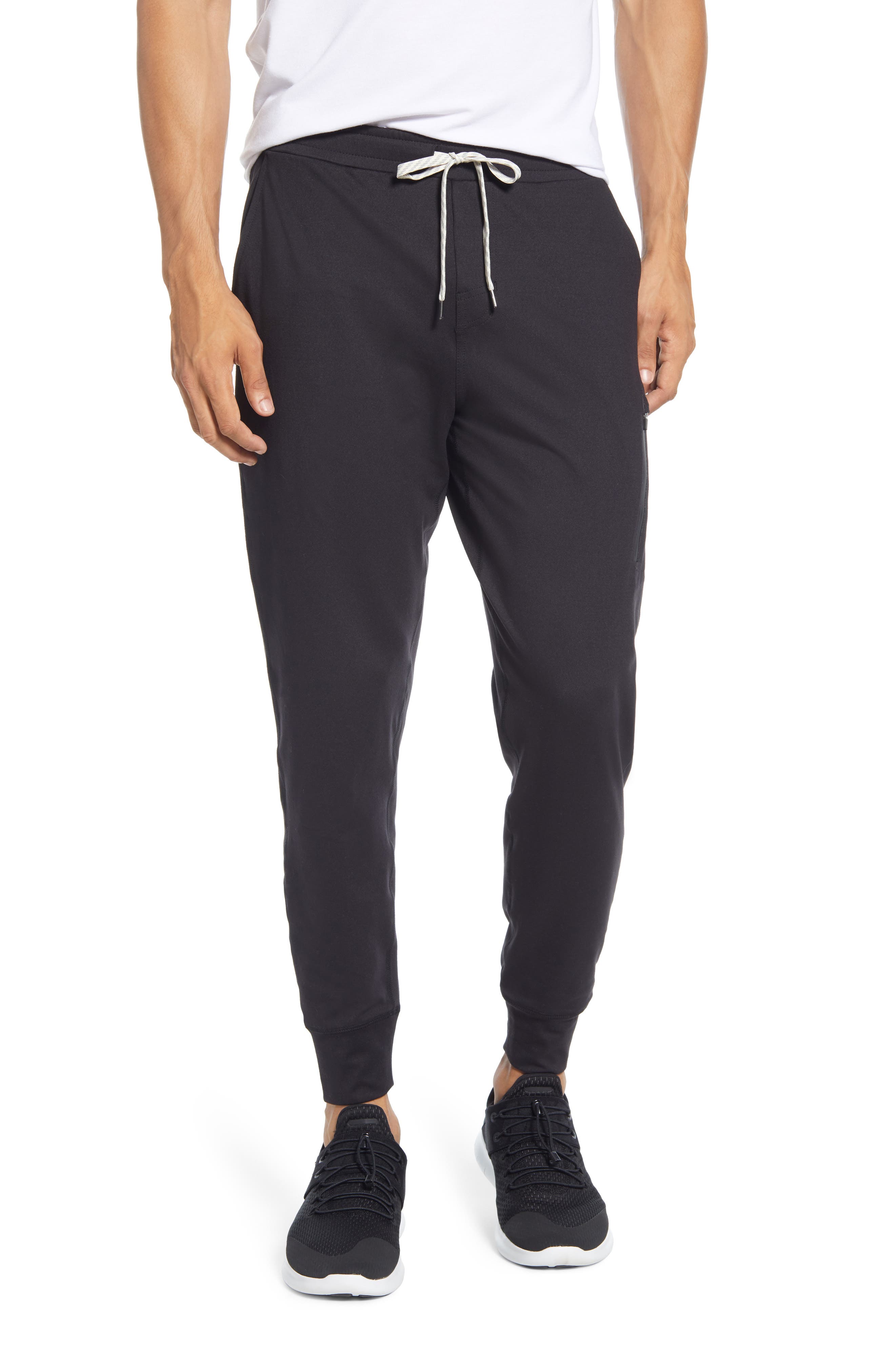 black sweatpants for men