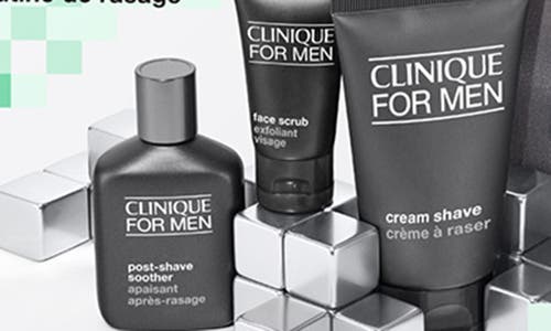 Shop Clinique Razor Ready Routine Set $77 Value In No Color