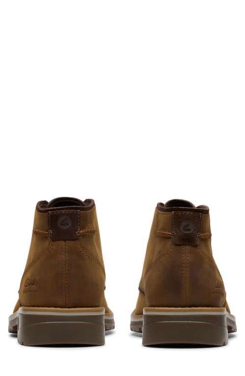 Clarks ® Morris Peak Chukka Boot In Beeswax Leather