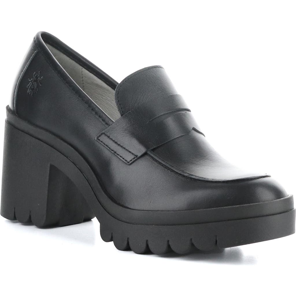 FLY LONDON FLY LONDON TOKY PLATFORM PENNY LOAFER