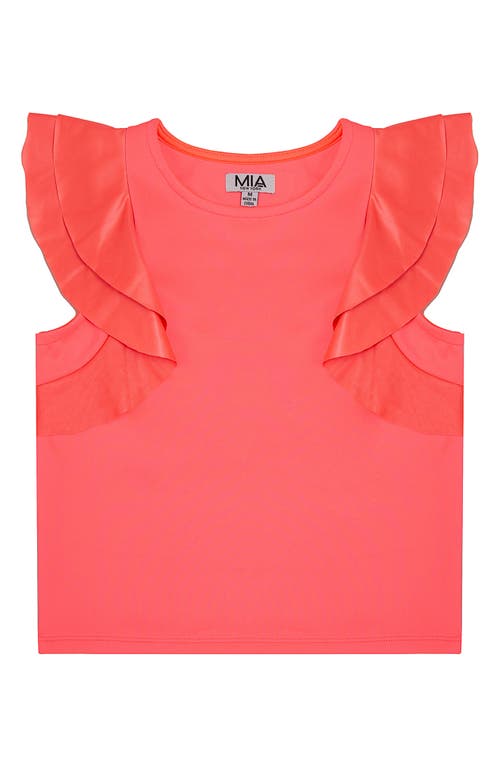 MIA New York Kids' Flutter Sleeve Top at
