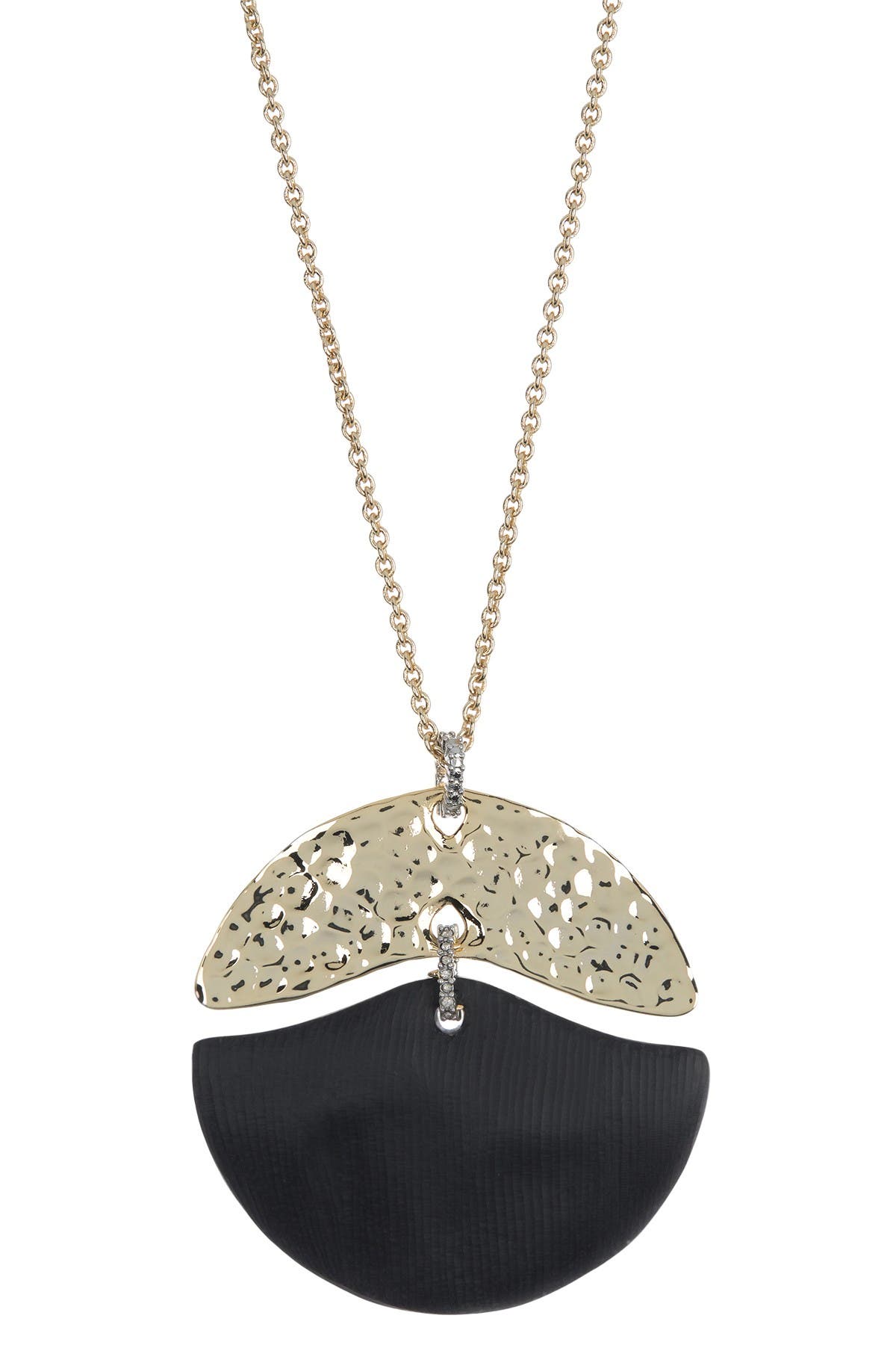 Alexis Bittar Hammered Mobile Pendant Necklace