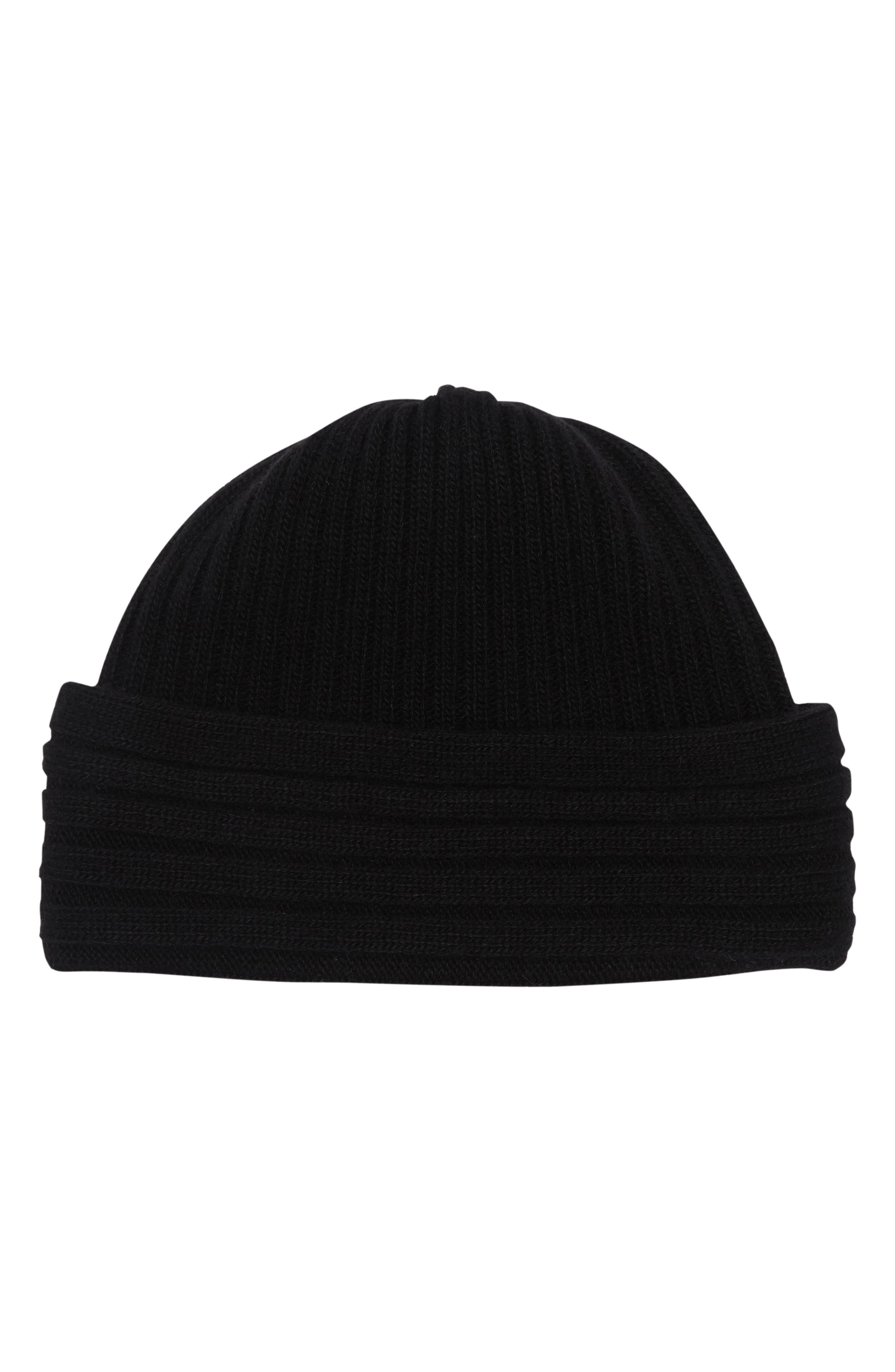 Portolano Chunky Ribbed Fold Beanie 