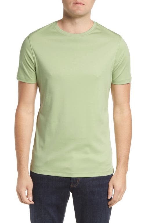 Georgia Pima Cotton T-Shirt in Foam Green