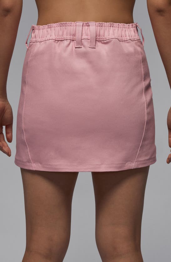 Shop Jordan Utility Miniskirt In Pink Glaze