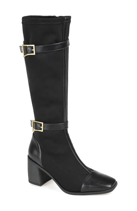 Black Knee High Mid Calf Boots for Women Nordstrom Rack