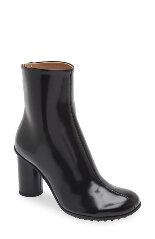 Bottega Veneta Atomic Leather Cylinder Heel Ankle Boots Smart Closet