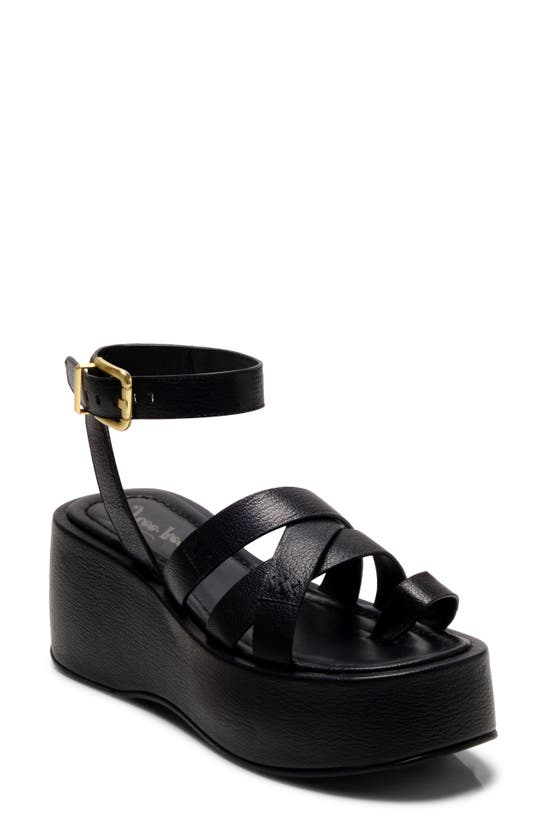 Shop Free People Hazel Platform Sandal In Black