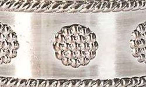 Juliska Berry & Thread Silver Napkin Ring, Set Of 4 In Silver