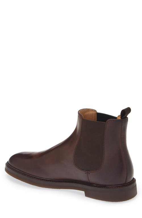 Brunello Cucinelli Leather Ankle Boots In Brown