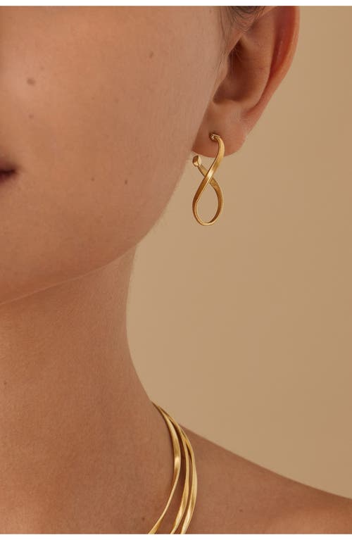 Shop Marco Bicego Marrakech Drop Earrings In Yellow Gold