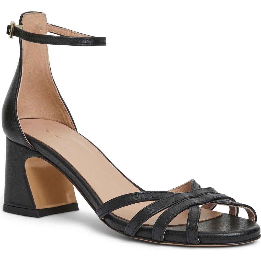 Bruno Magli Felicity Ankle Strap Sandal In Black