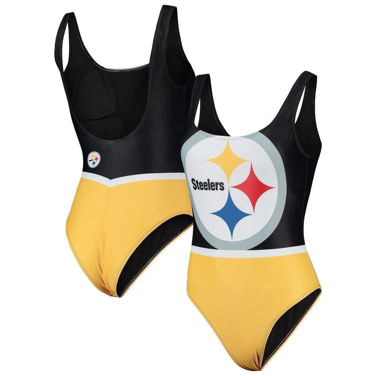 Pittsburgh Steelers One Piece Tank Swimsuit