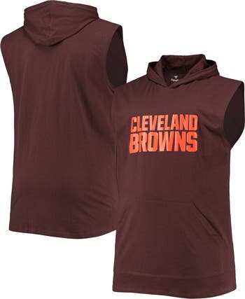 Browns sleeveless deals hoodie