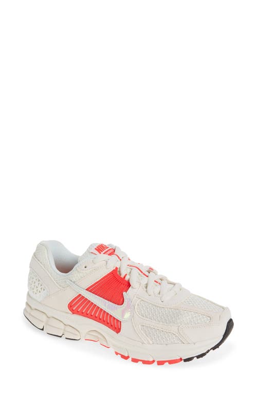 Shop Nike Zoom Vomero 5 Sneaker In Sail/siren Red/black