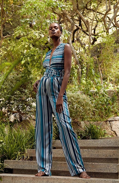 DIARRABLU Umy Convertible Jumpsuit in Blue
