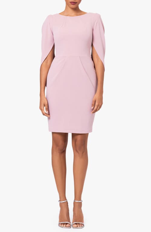 Betsy & adam outlet draped sheath dress