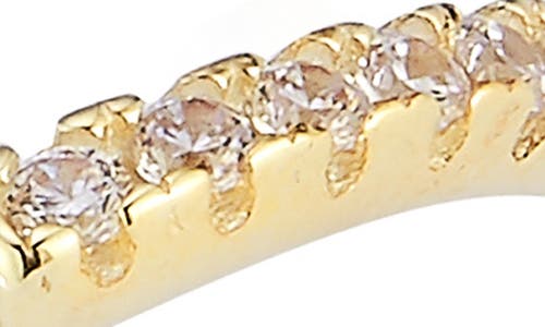 Chloe & Madison Chloe And Madison Cz Split Shank Ring In Gold