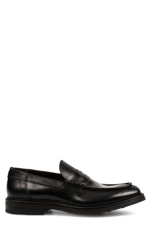 Project Twlv Link Penny Loafer In Black