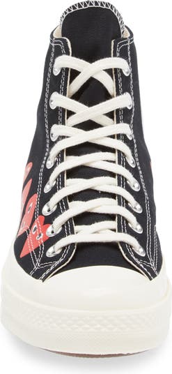 Comme des garcons hot sale converse black nordstrom