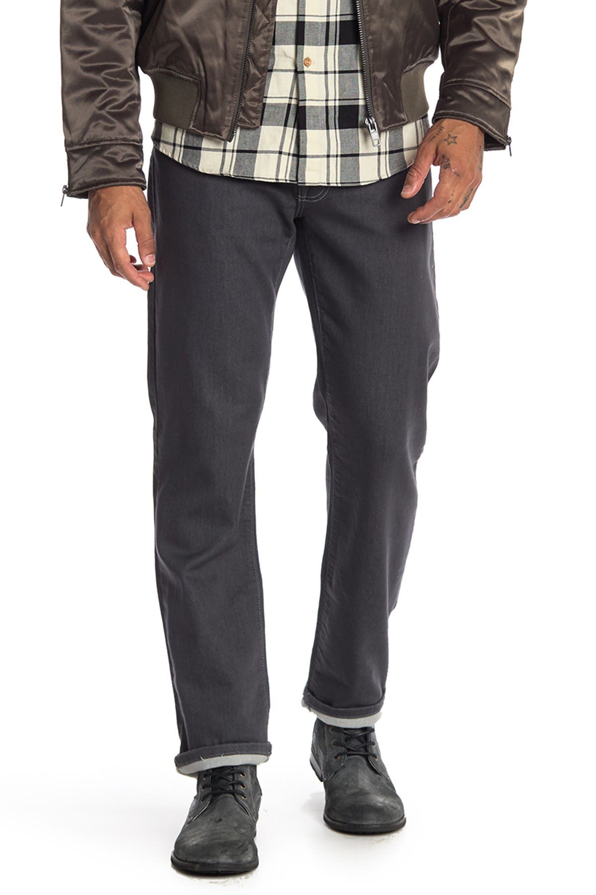 tailored fit jeans