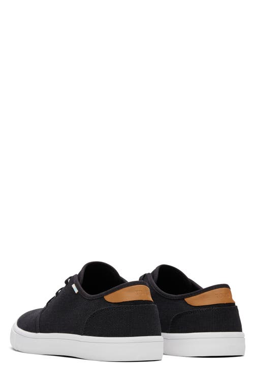 Toms Carlo Sneaker In Black/tan