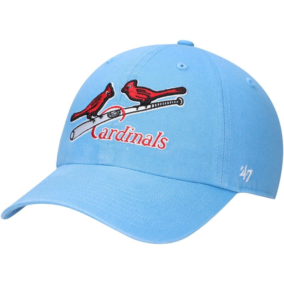 all blue cardinals hat