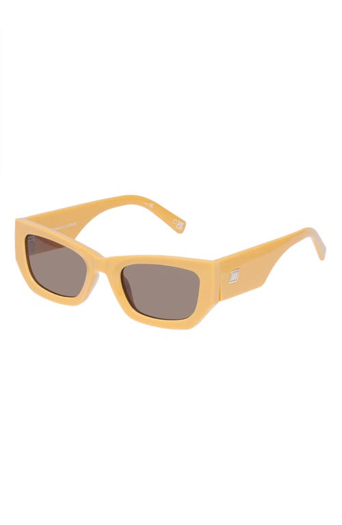 Le Specs Beachcomber 52mm D-frame Sunglasses In Wheat