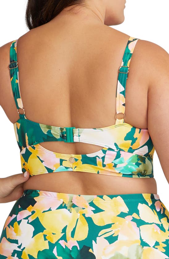 Artesands Cezanne Underwire Bikini Top In Green