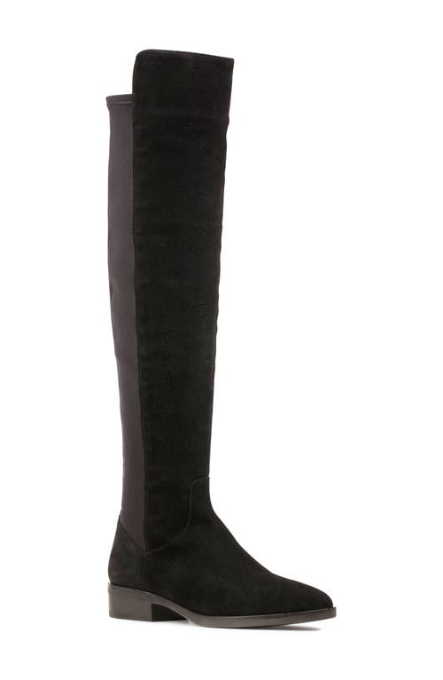 Clarks(R) Pure Caddy Over the Knee Boot in Black Suede