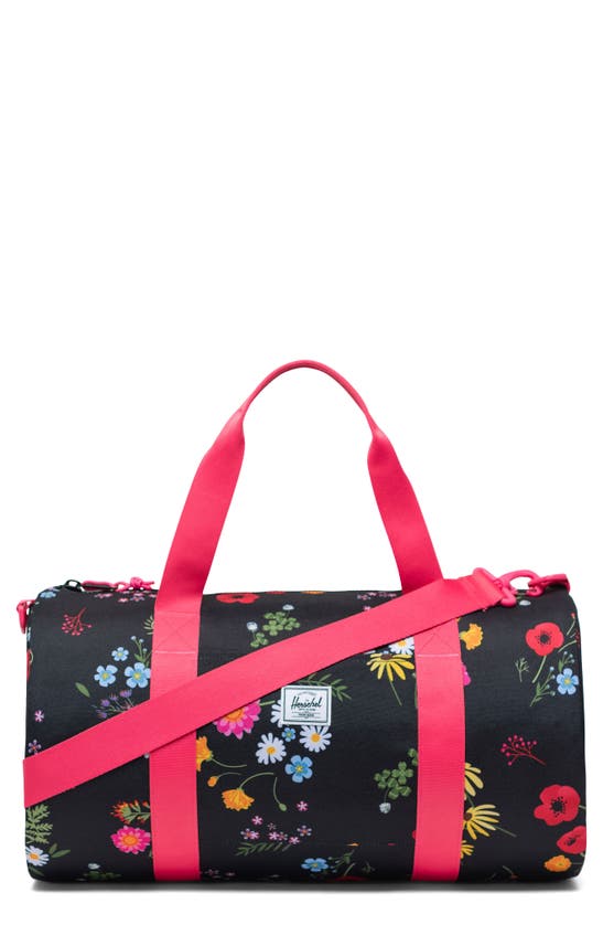 Shop Herschel Supply Co . Kids' Classic Duffle Bag In Floral Field