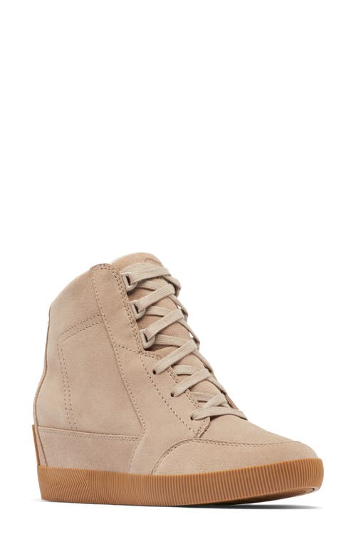 Shop Sorel Out N About Wedge Ii Shoe In Omega Taupe/gum 2