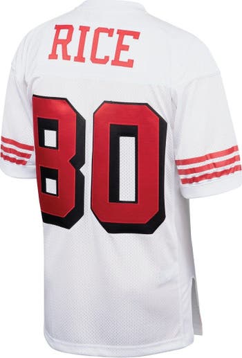 Mitchell & Ness Men's Mitchell & Ness Jerry Rice White San Francisco 49ers  1994 Authentic Throwback Retired Player Jersey