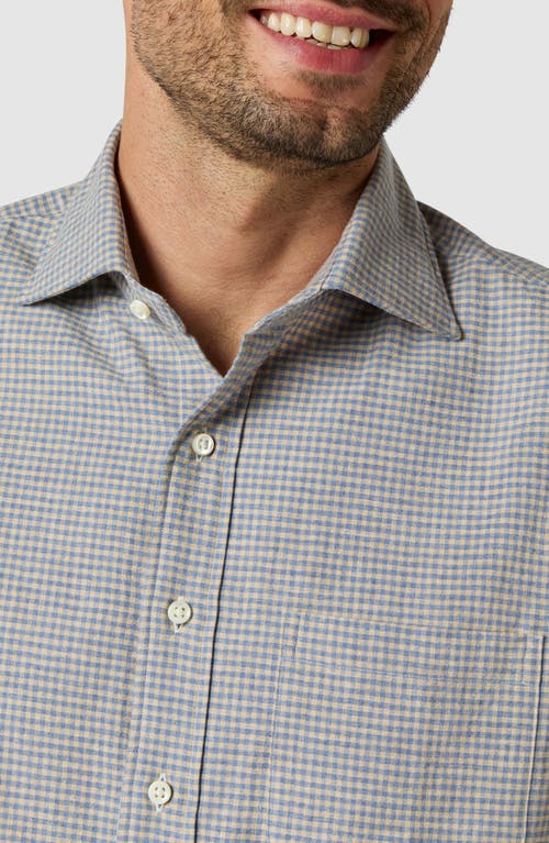 SID MASHBURN SID MASHBURN GINGHAM PLAID BUTTON-UP SHIRT 