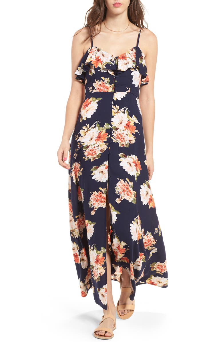 Band of Gypsies Floral Maxi Dress | Nordstrom