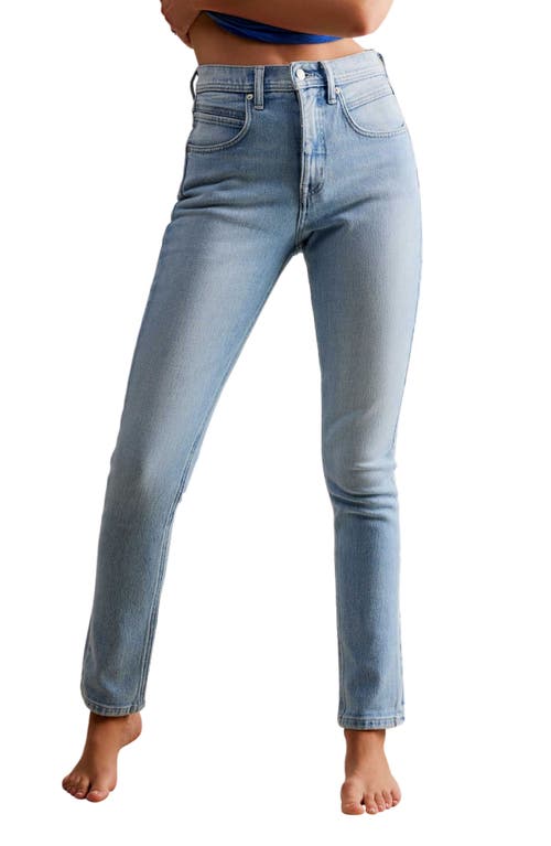 Free People Leila High Rise Slim Leg Jeans at Nordstrom,