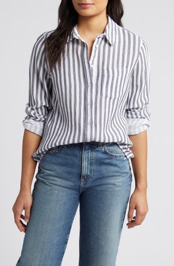 FashionIO - Imported Cotton Teenagers/Slim Fit Women's Stripe