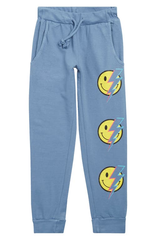Shop Play Six Kids' French Terry Joggers In Spring Indigo