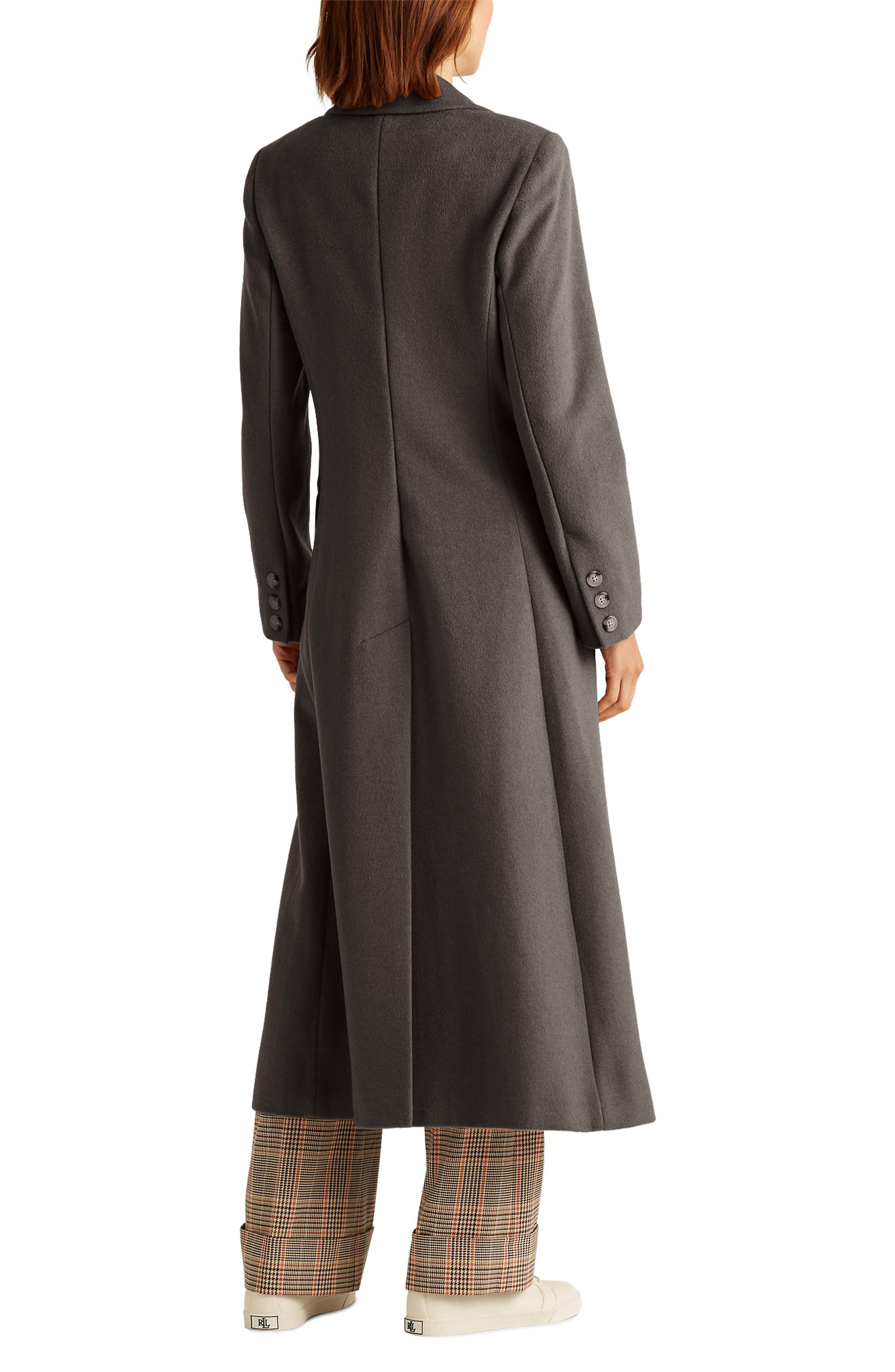 ralph lauren longline coat