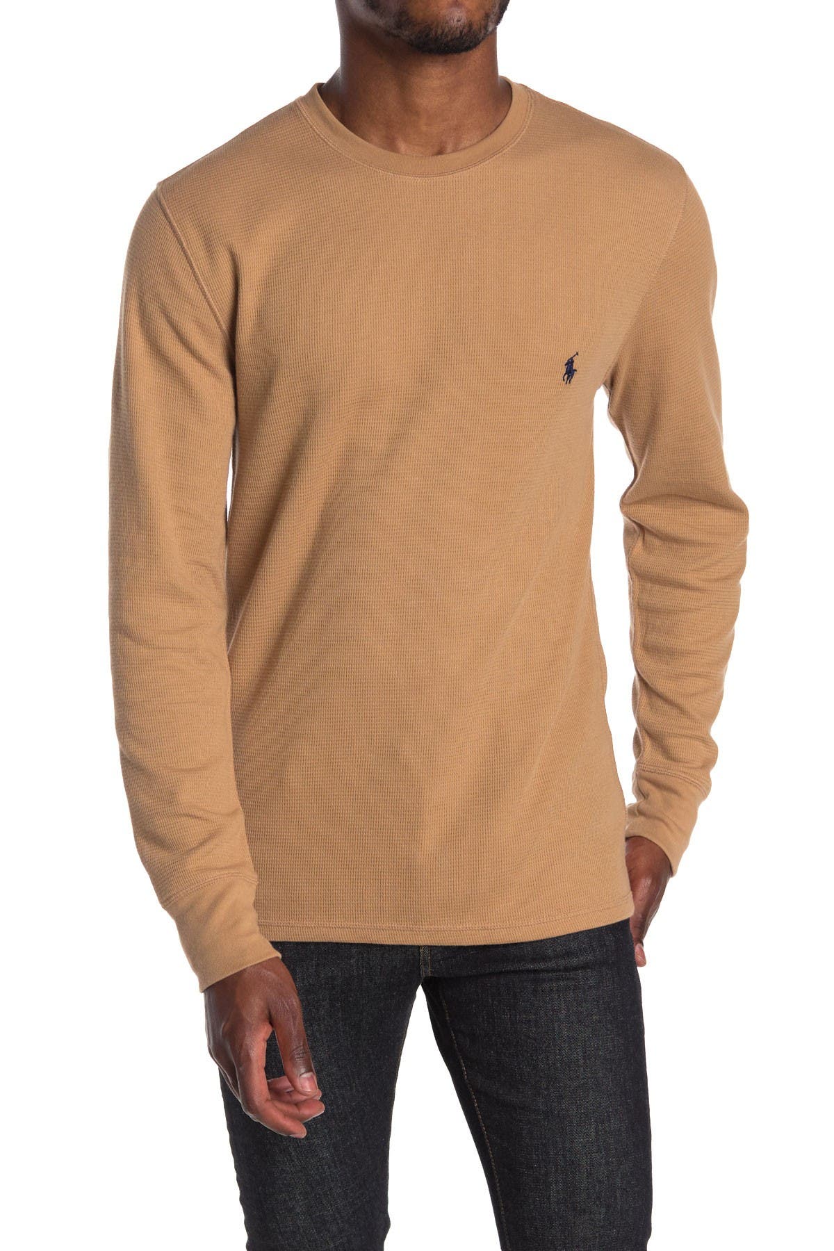 ralph lauren waffle jumper