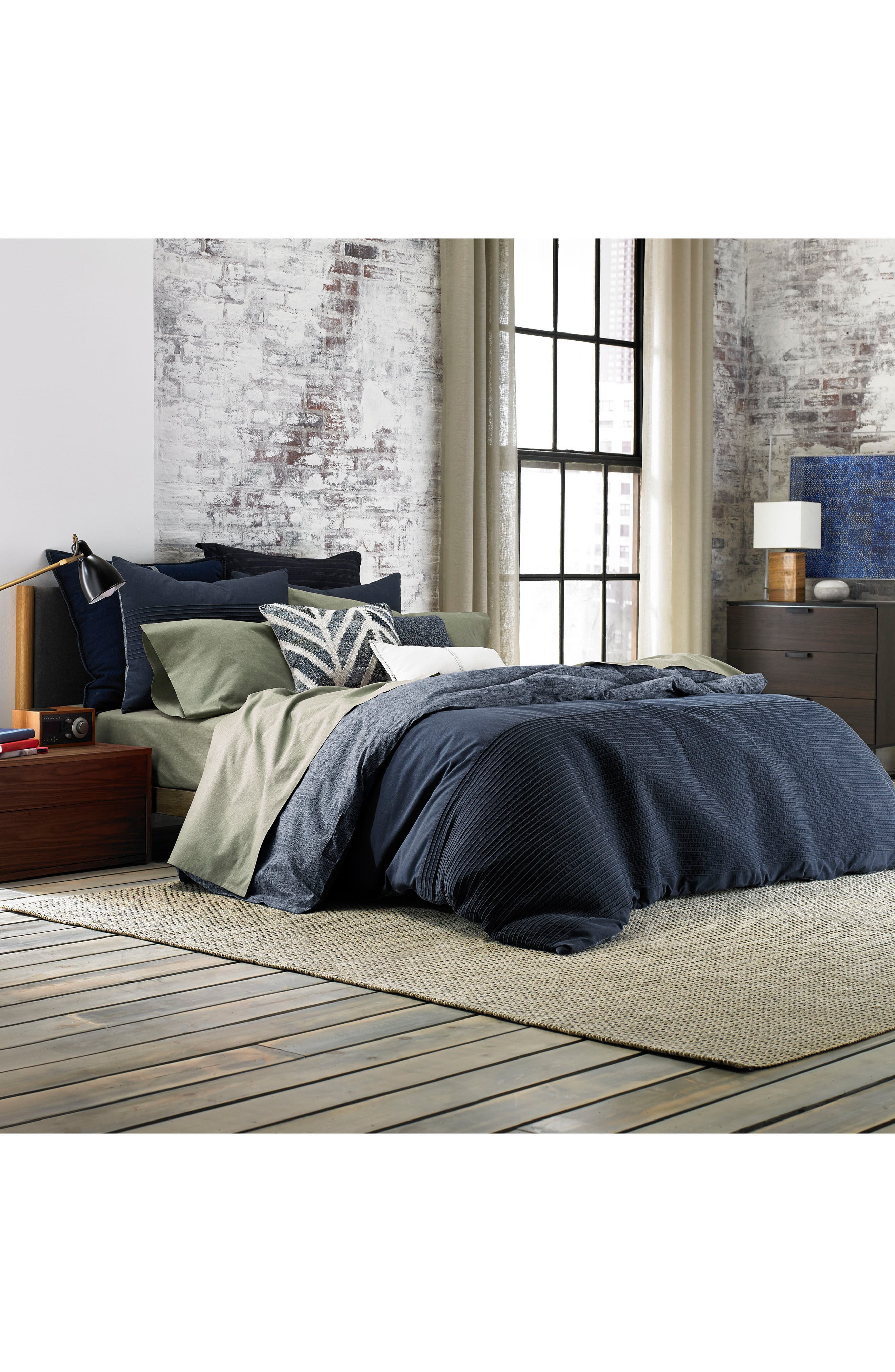 tommy hilfiger comforter denim