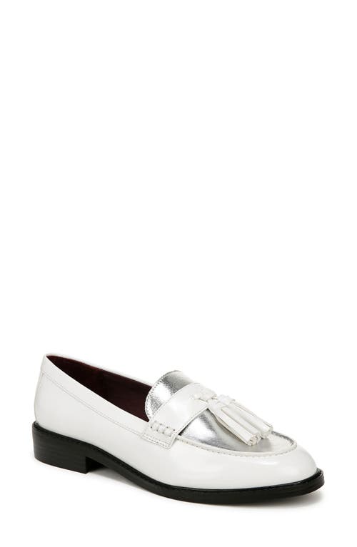 Shop Franco Sarto Carolyn Tassel Loafer In White