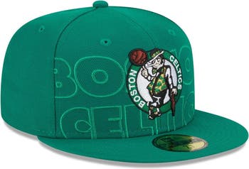 Men's New Era Black/Green Boston Celtics Official Team Color 2Tone 59FIFTY  Fitted Hat