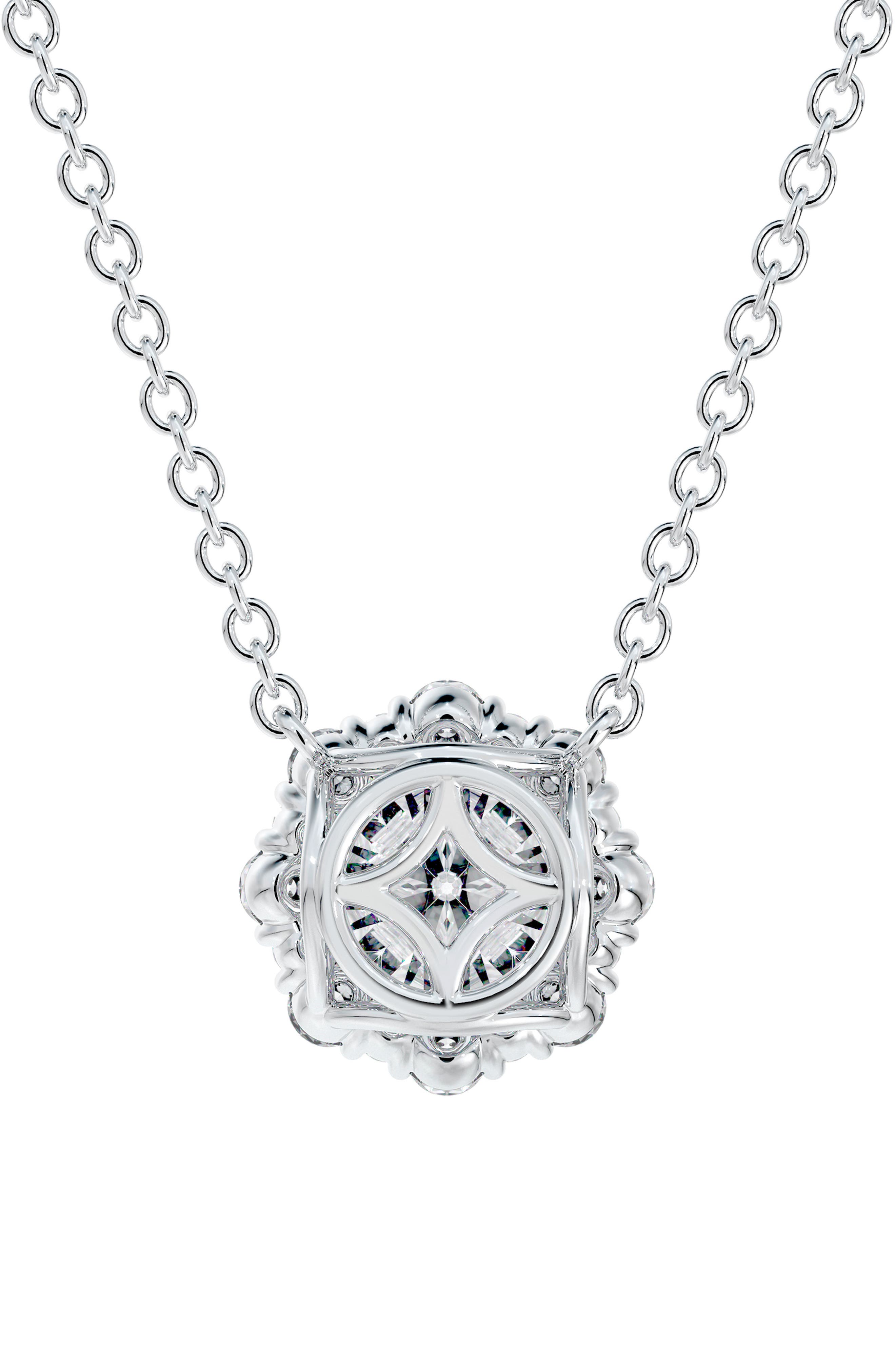 forevermark halo pendant