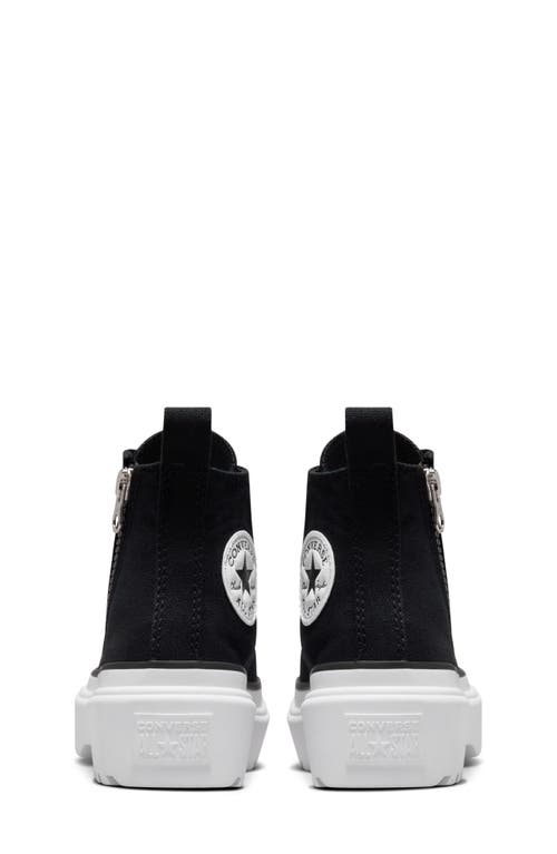 Shop Converse Kids' Chuck Taylor® All Star® Lugged High Top Sneaker In Black/black/white